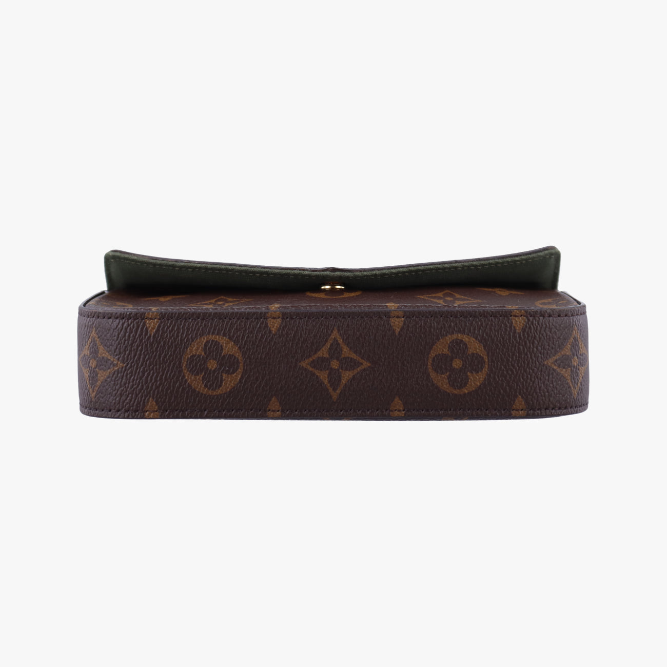 Multi Pochette FéLICIE Brown×Beige Monogram Canvas ICチップ