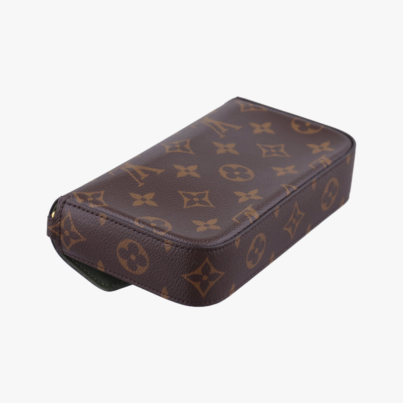 Multi Pochette FéLICIE Brown×Beige Monogram Canvas ICチップ