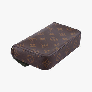 Multi Pochette FéLICIE Brown×Beige Monogram Canvas ICチップ