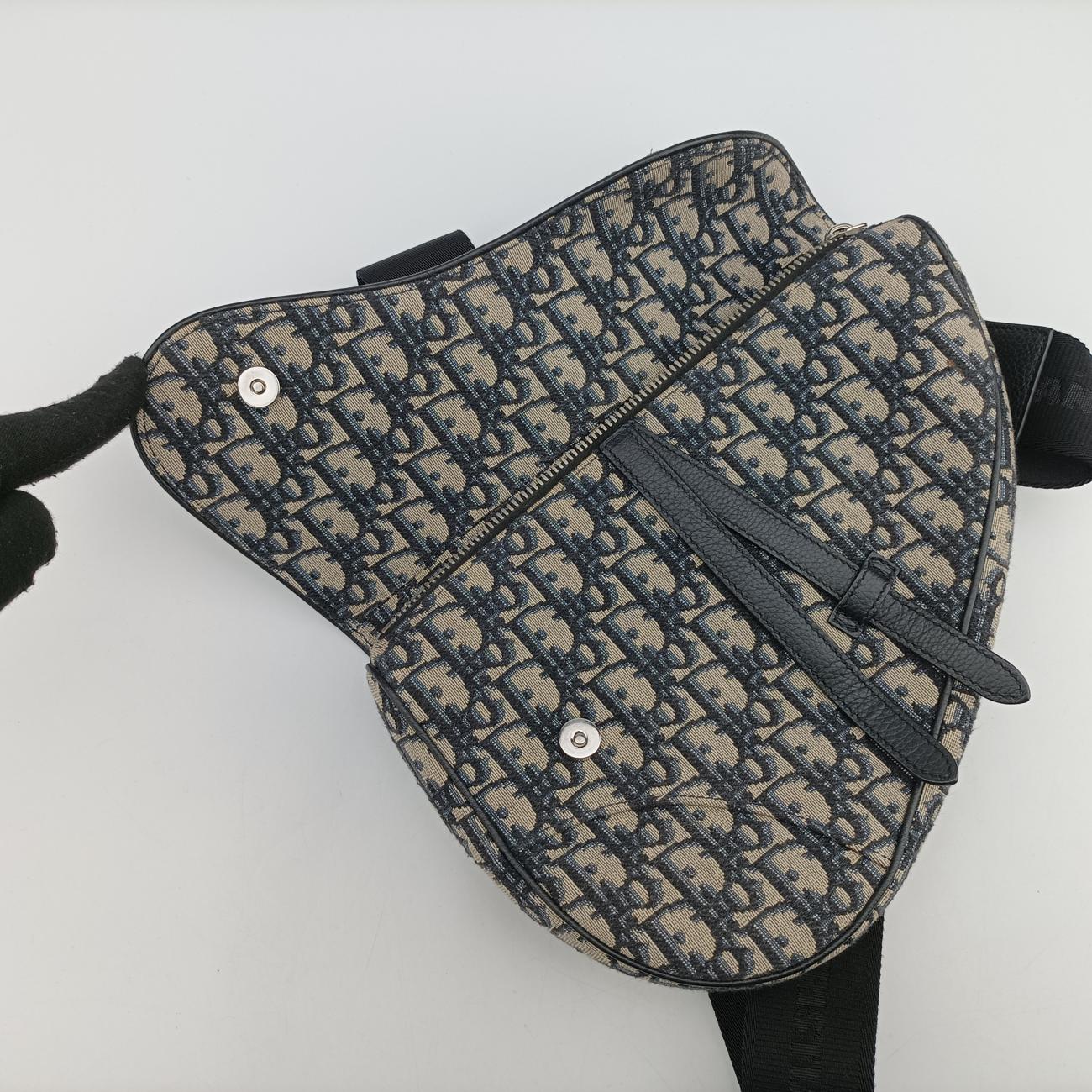 saddle Navy×Gray Jacquard 11-BO-1210