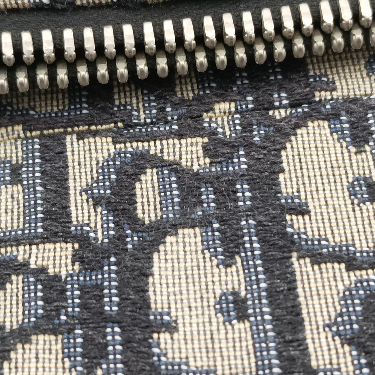 saddle Navy×Gray Jacquard 11-BO-1210