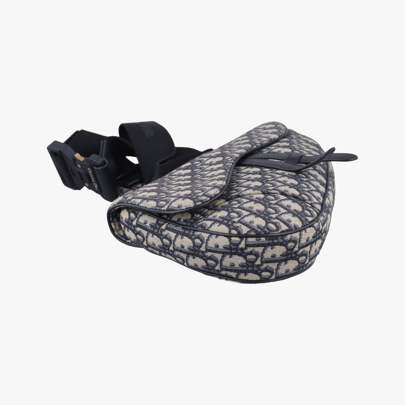 saddle Navy×Gray Jacquard 11-BO-1210