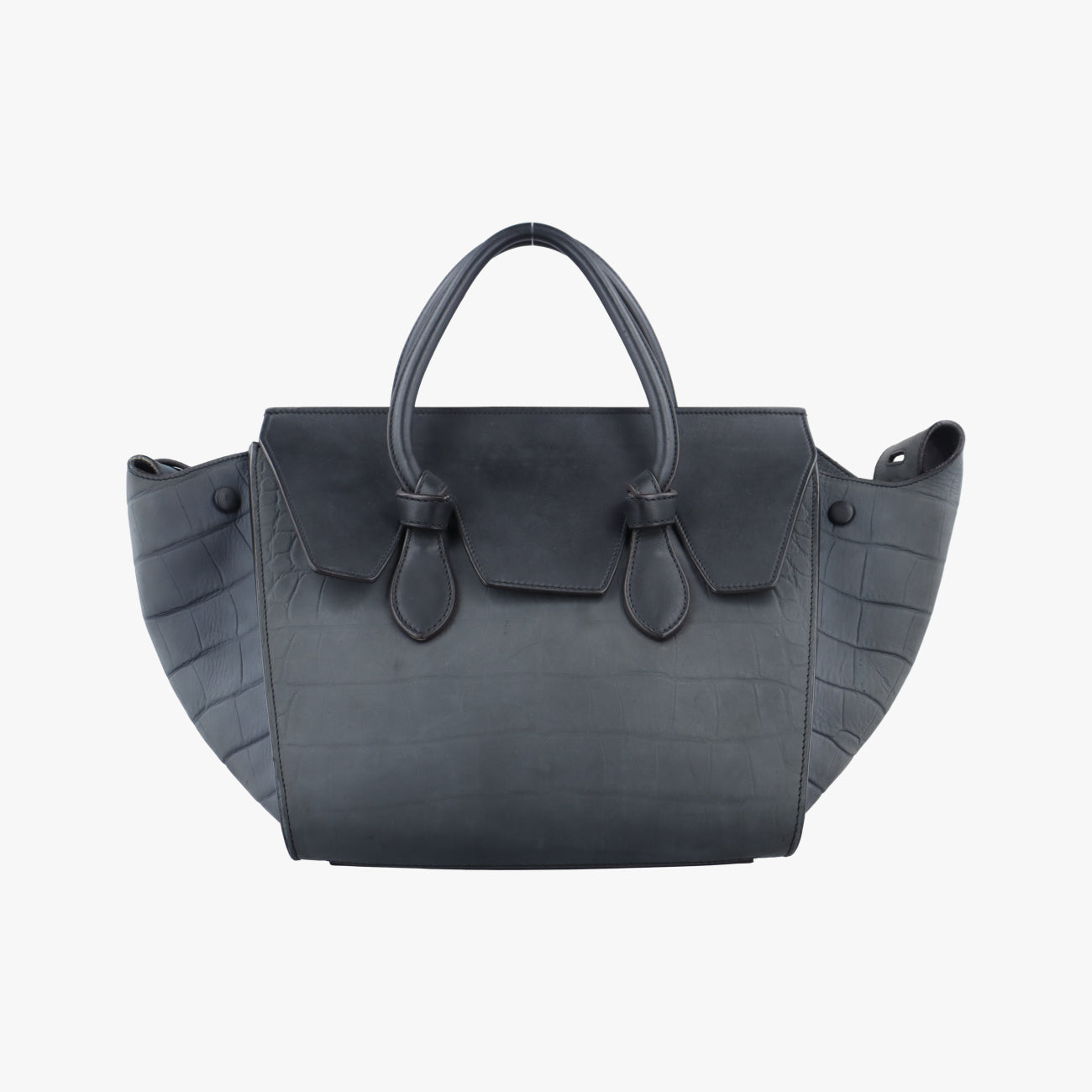 TIE Grey Leather S-MP-4134