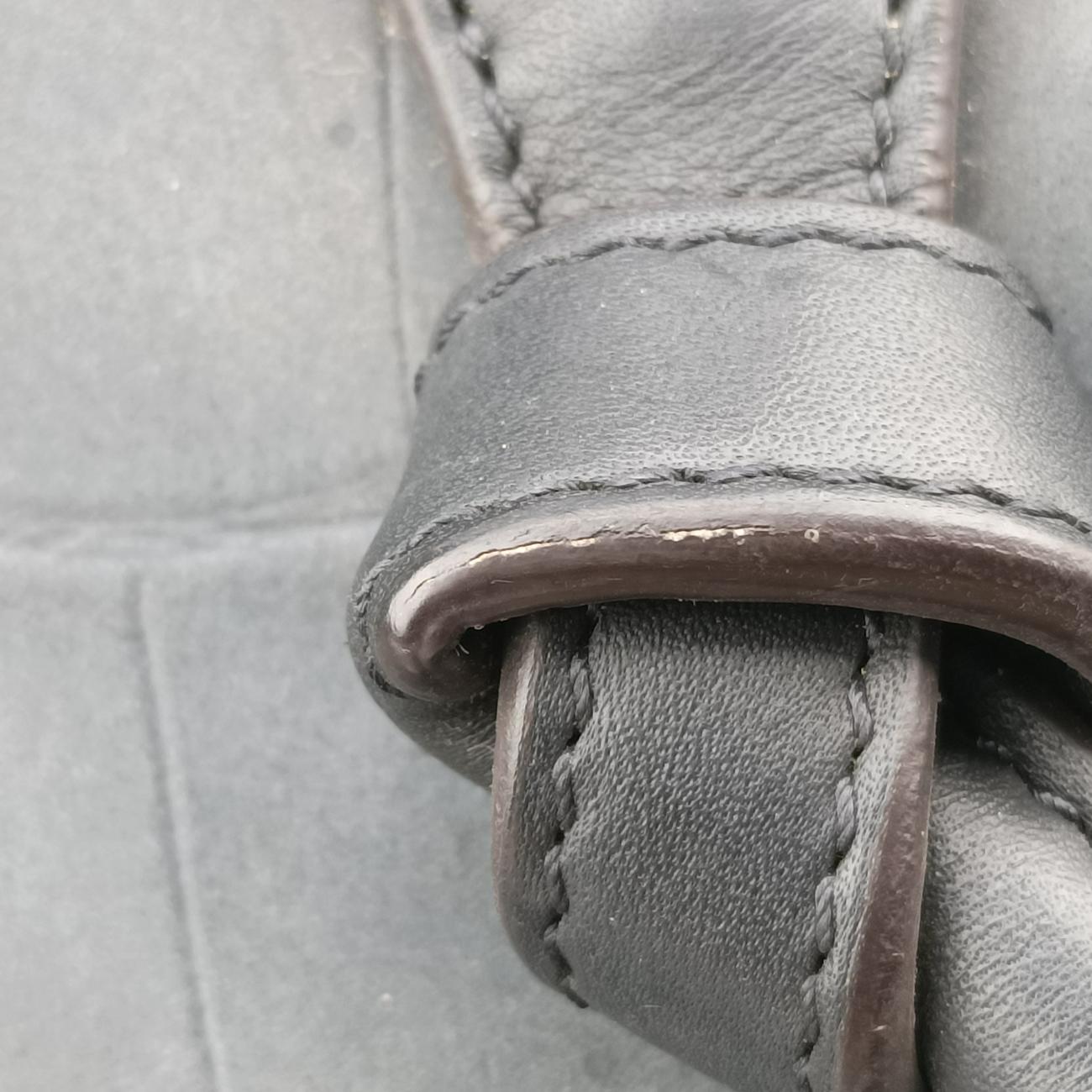 TIE Grey Leather S-MP-4134