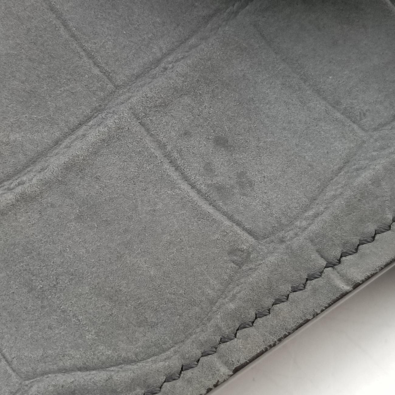 TIE Grey Leather S-MP-4134