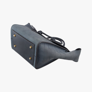 TIE Grey Leather S-MP-4134