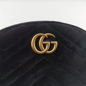GG Marmont Black velour H024135191