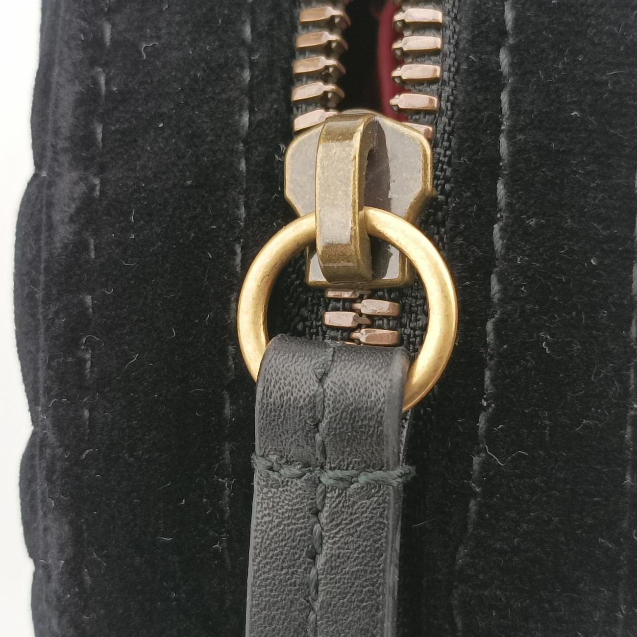 GG Marmont Black velour H024135191