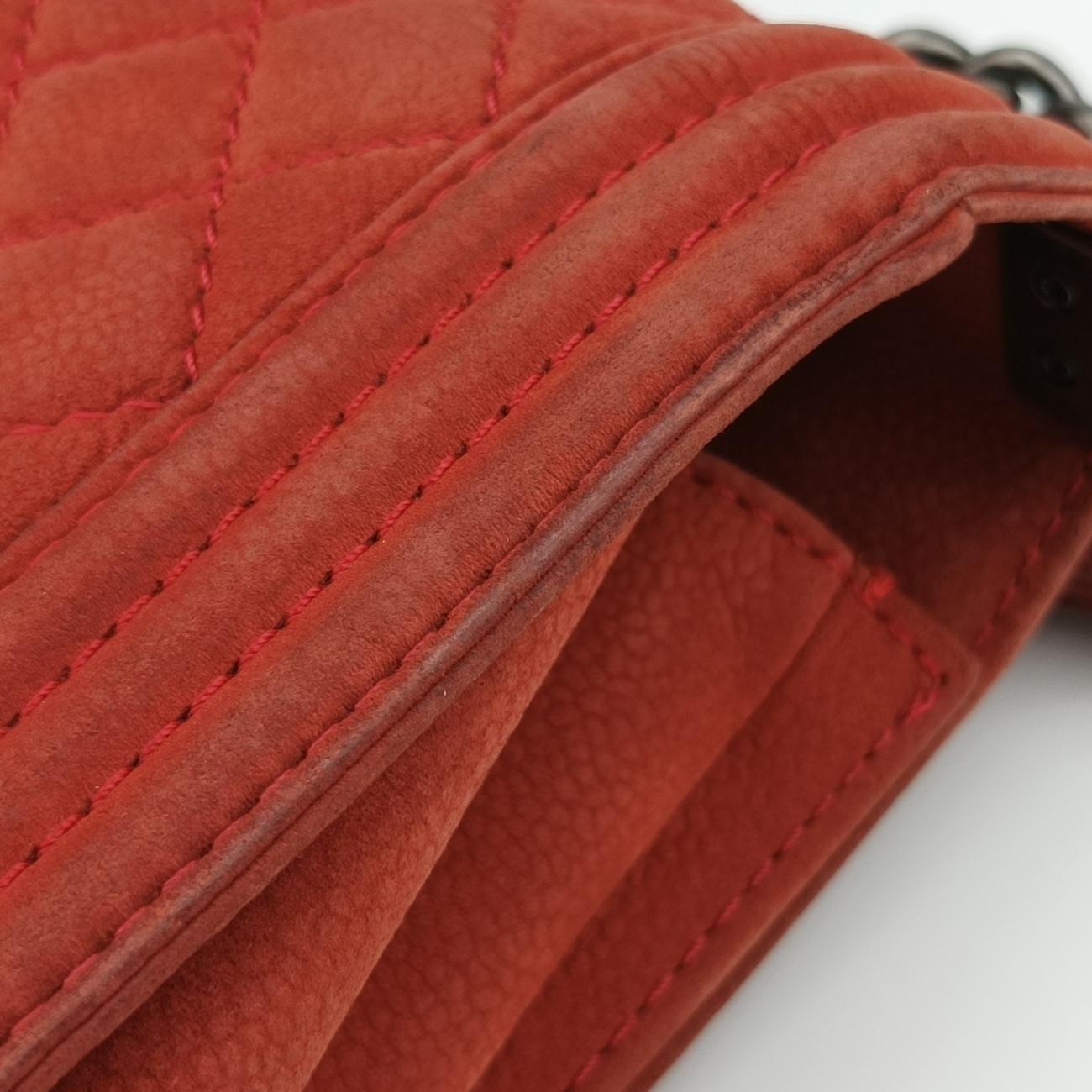 BOY CHANEL Red Leather 18660418