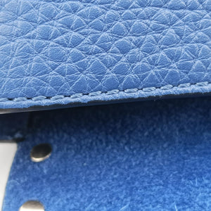 Rockstud Blue Leather