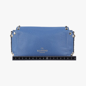 Rockstud Blue Leather