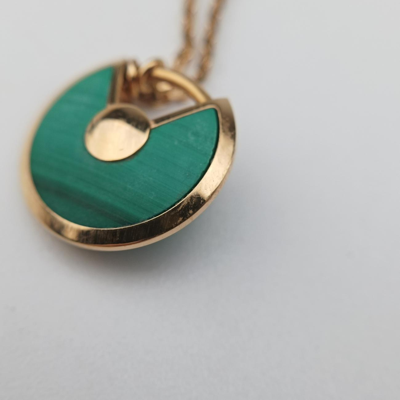 Amulette de Cartier Green×Golden AU750 GLB982