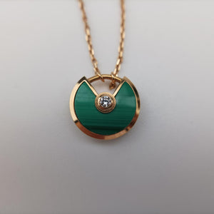 Amulette de Cartier Green×Golden AU750 GLB982