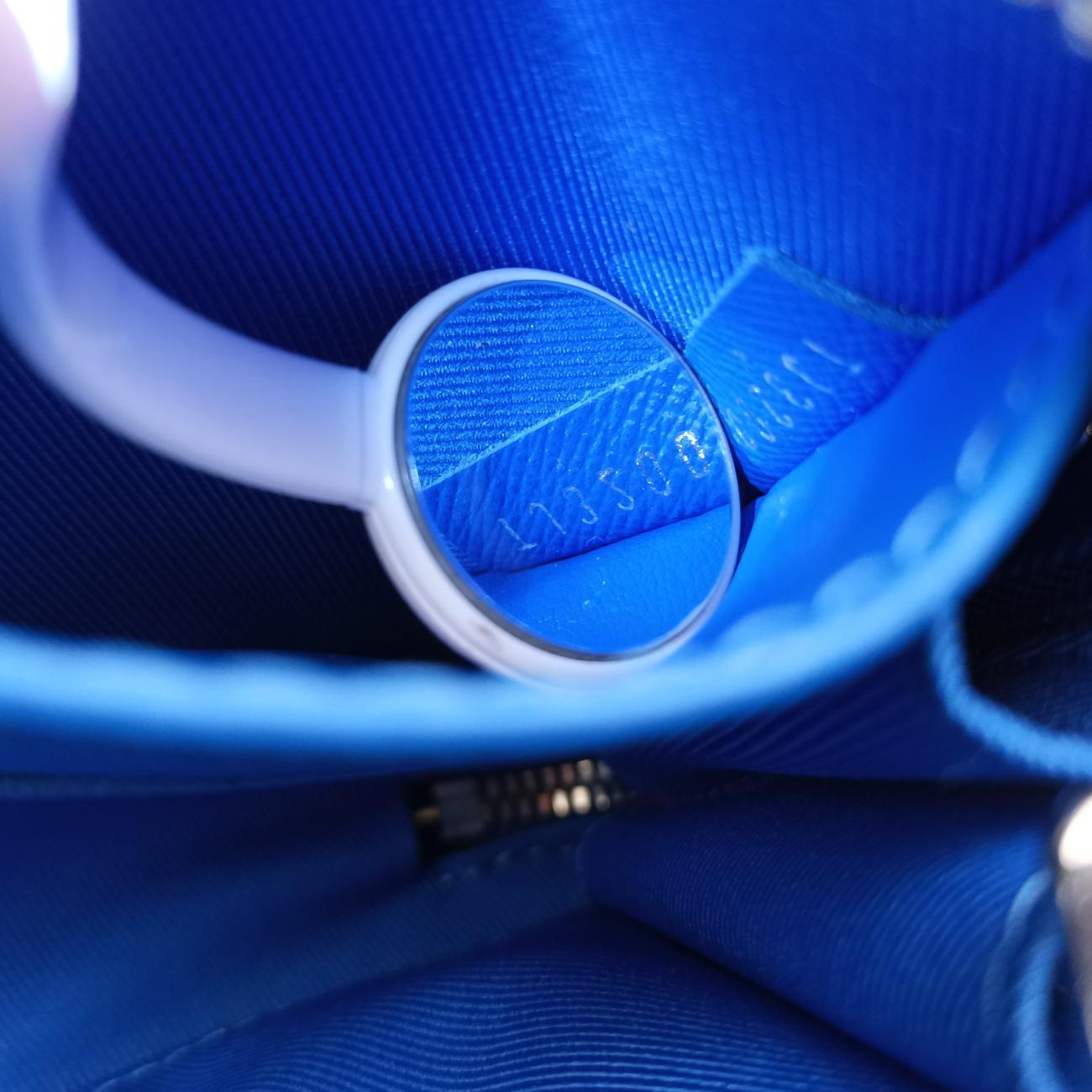 Monogram Clouds Blue × White PVC coated canvas x leather TJ3200 ICチップ