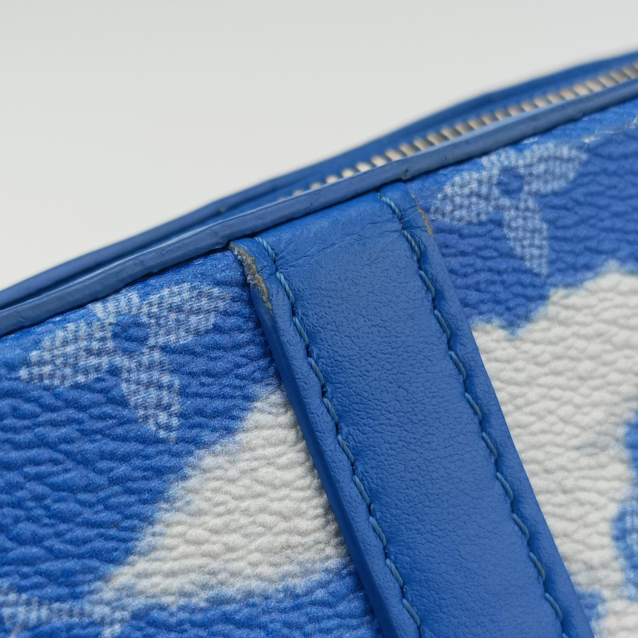 Monogram Clouds Blue × White PVC coated canvas x leather TJ3200 ICチップ
