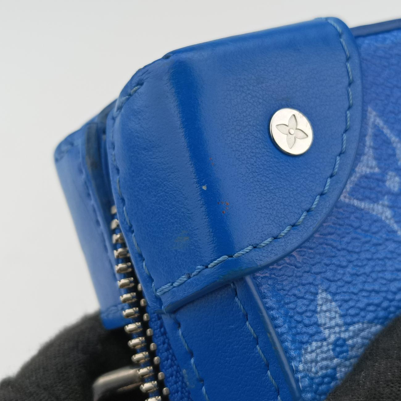 Monogram Clouds Blue × White PVC coated canvas x leather TJ3200 ICチップ