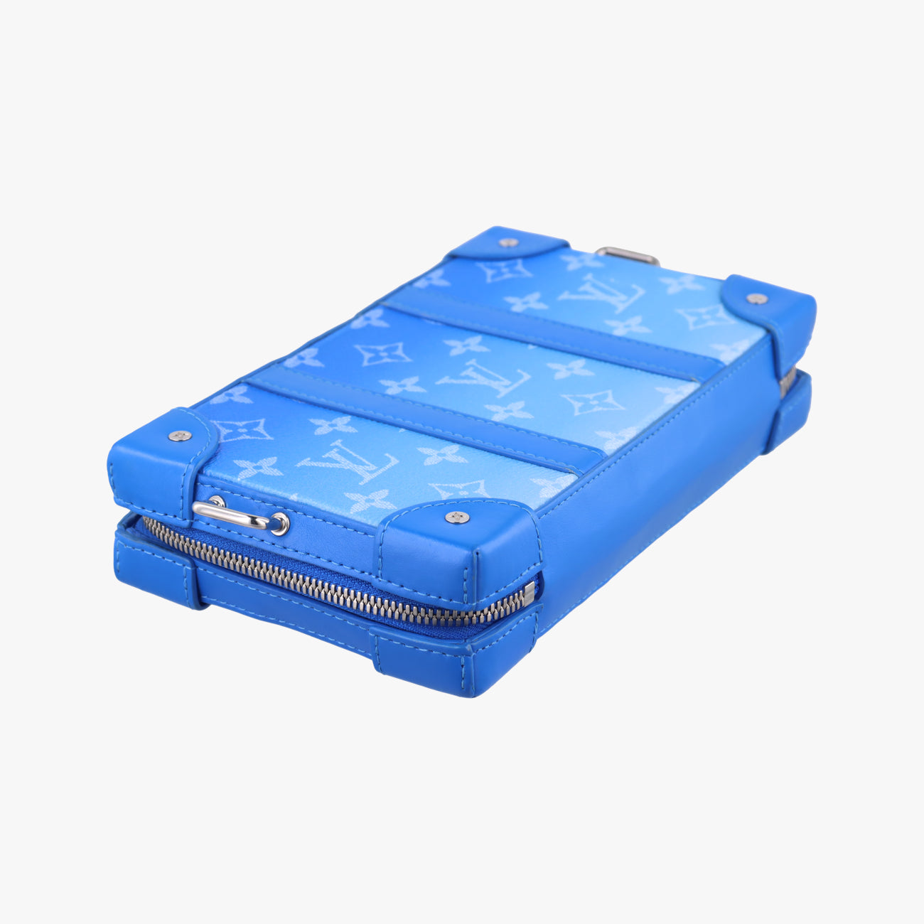 Monogram Clouds Blue × White PVC coated canvas x leather TJ3200 ICチップ