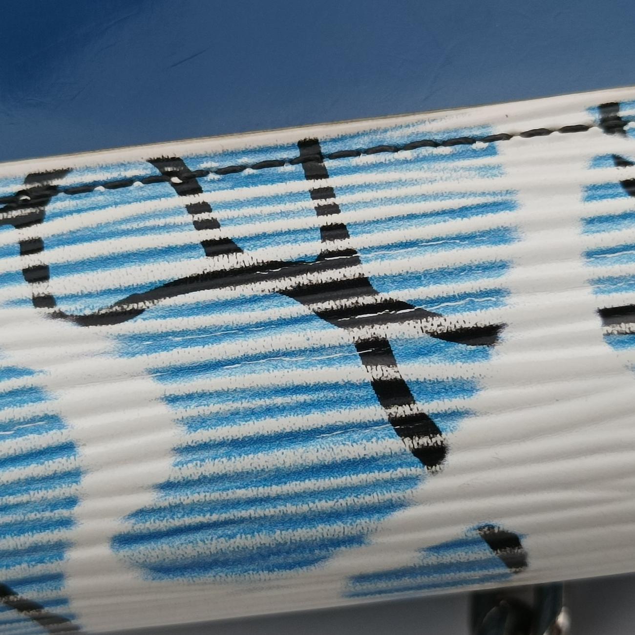 Portefeuille Twist Blue×Multicolour epi SP4135