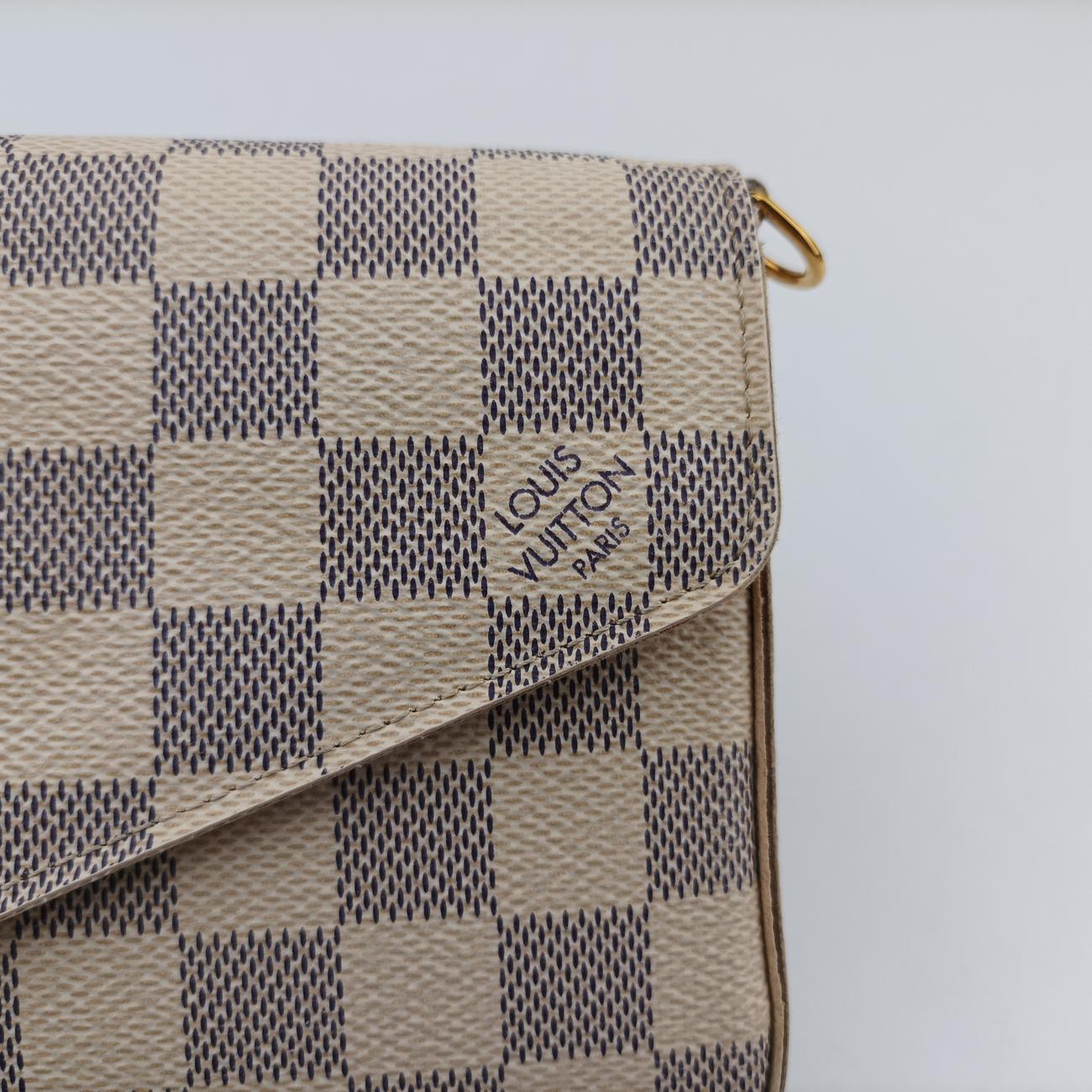 Pochette FéLICIE Azur Damier Canvas MI1126