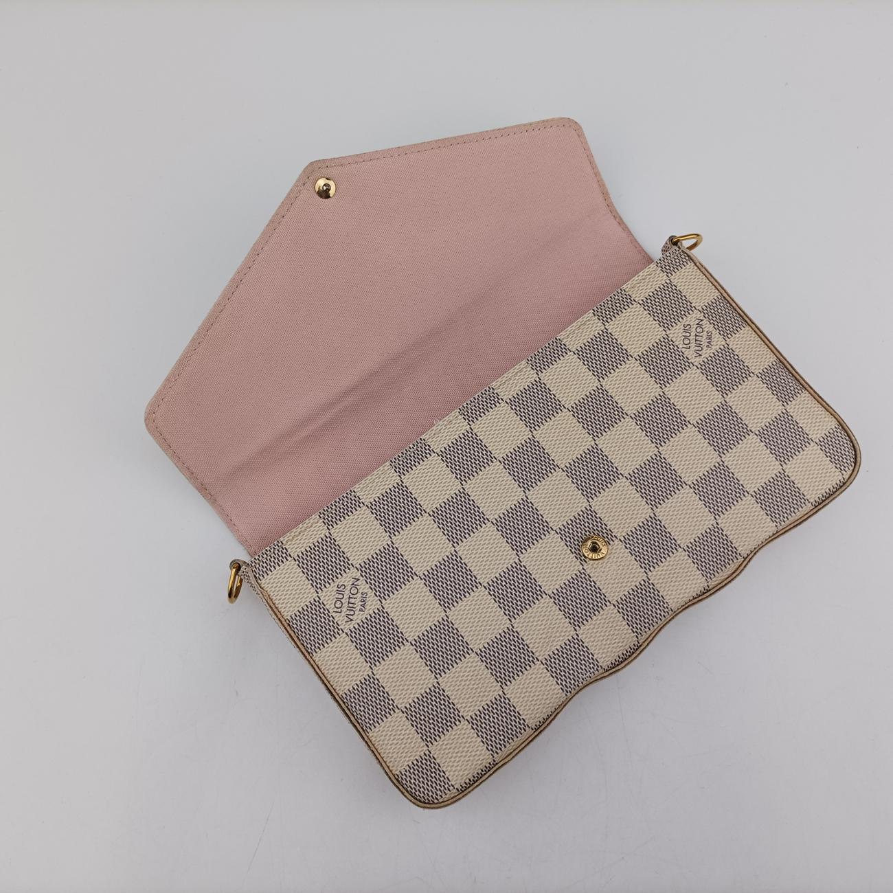 Pochette FéLICIE Azur Damier Canvas MI1126