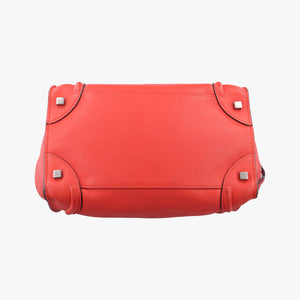 Luggage Mini Shopper Orange Leather S-AP-0112