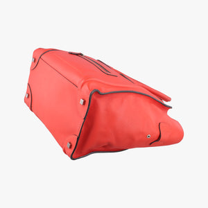 Luggage Mini Shopper Orange Leather S-AP-0112