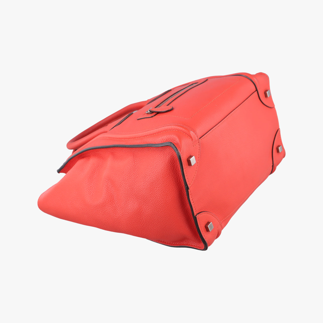 Luggage Mini Shopper Orange Leather S-AP-0112
