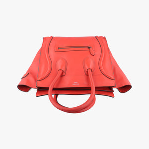 Luggage Mini Shopper Orange Leather S-AP-0112