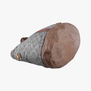 2010 Collection Aviator Gray×Red×Brown Canvas ×Leather TJ1160
