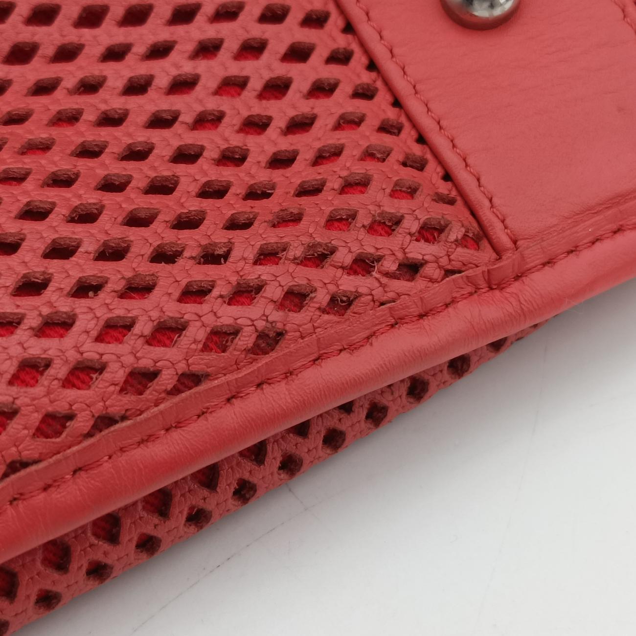 Up in the Air Perforated French Riviera Red lambskin 17492998