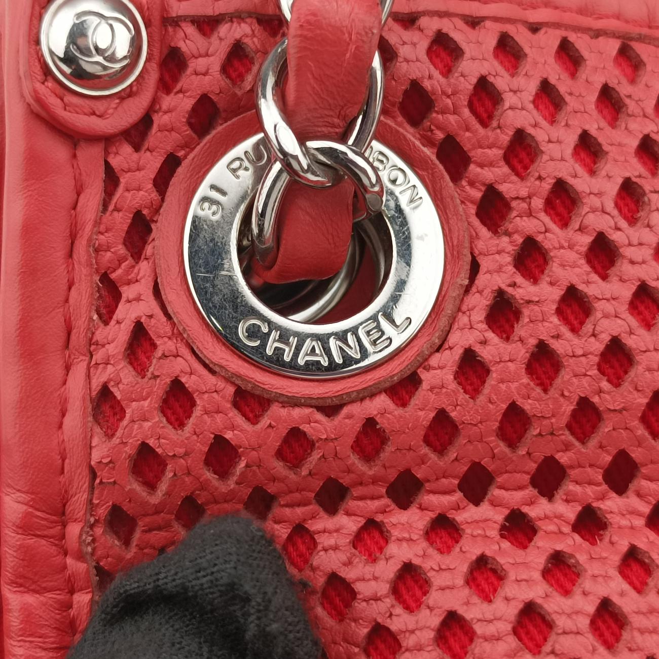 Up in the Air Perforated French Riviera Red lambskin 17492998