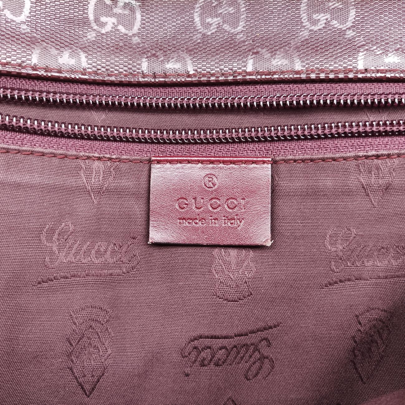 GG Plus Messenger Burgundy PVC coated canvas I7033049