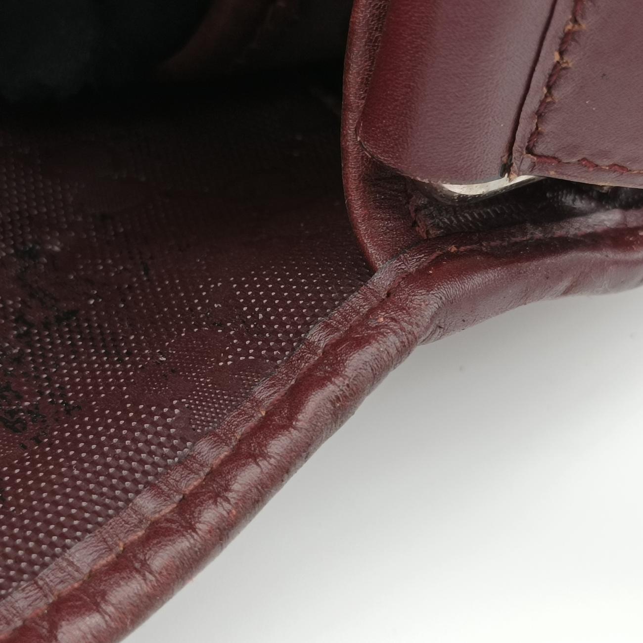 GG Plus Messenger Burgundy PVC coated canvas I7033049