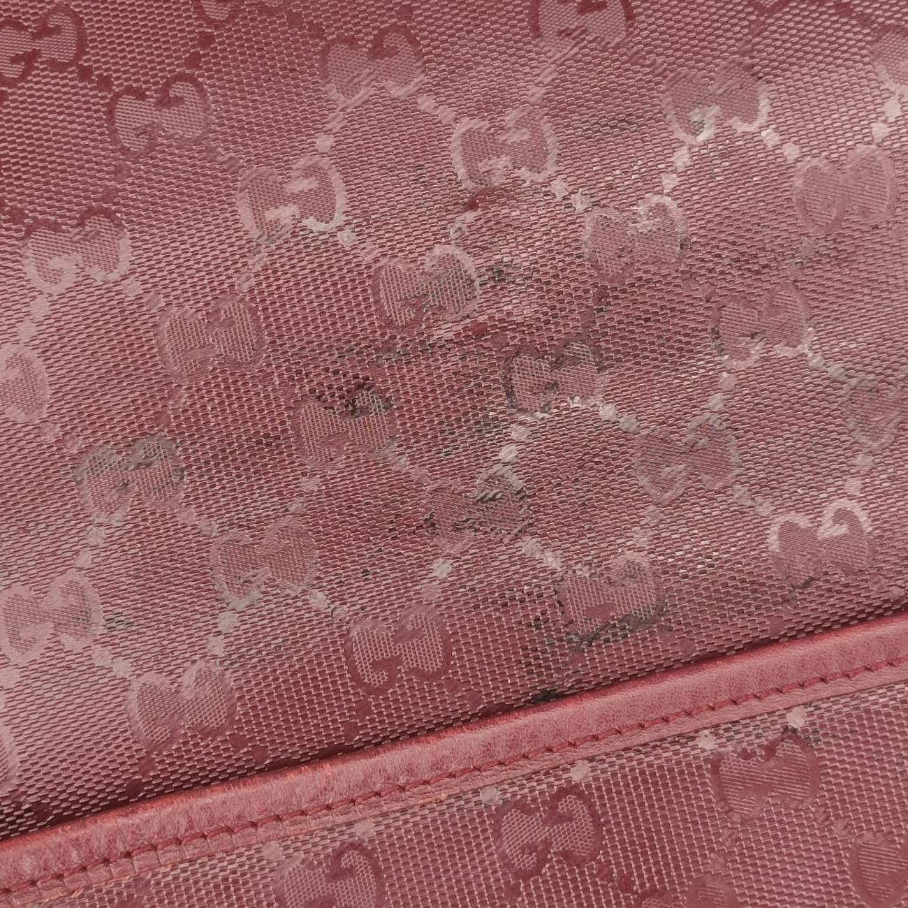 GG Plus Messenger Burgundy PVC coated canvas I7033049