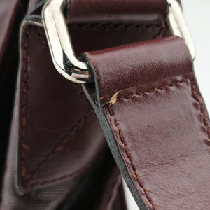 GG Plus Messenger Burgundy PVC coated canvas I7033049
