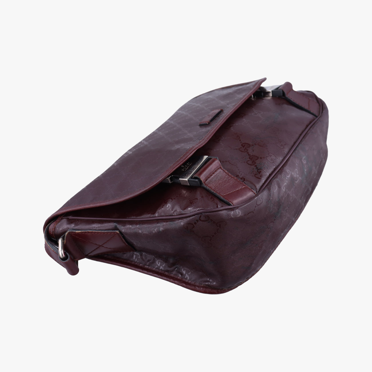 GG Plus Messenger Burgundy PVC coated canvas I7033049
