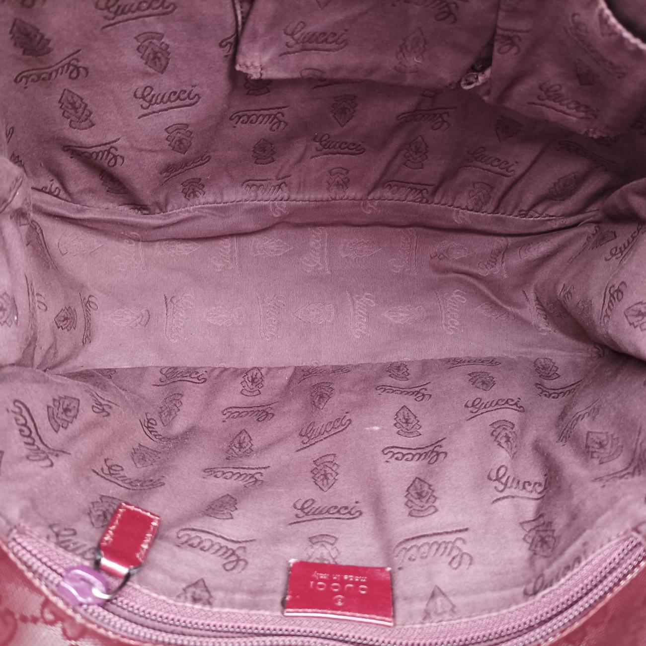 GG Plus Messenger Burgundy PVC coated canvas I7033049
