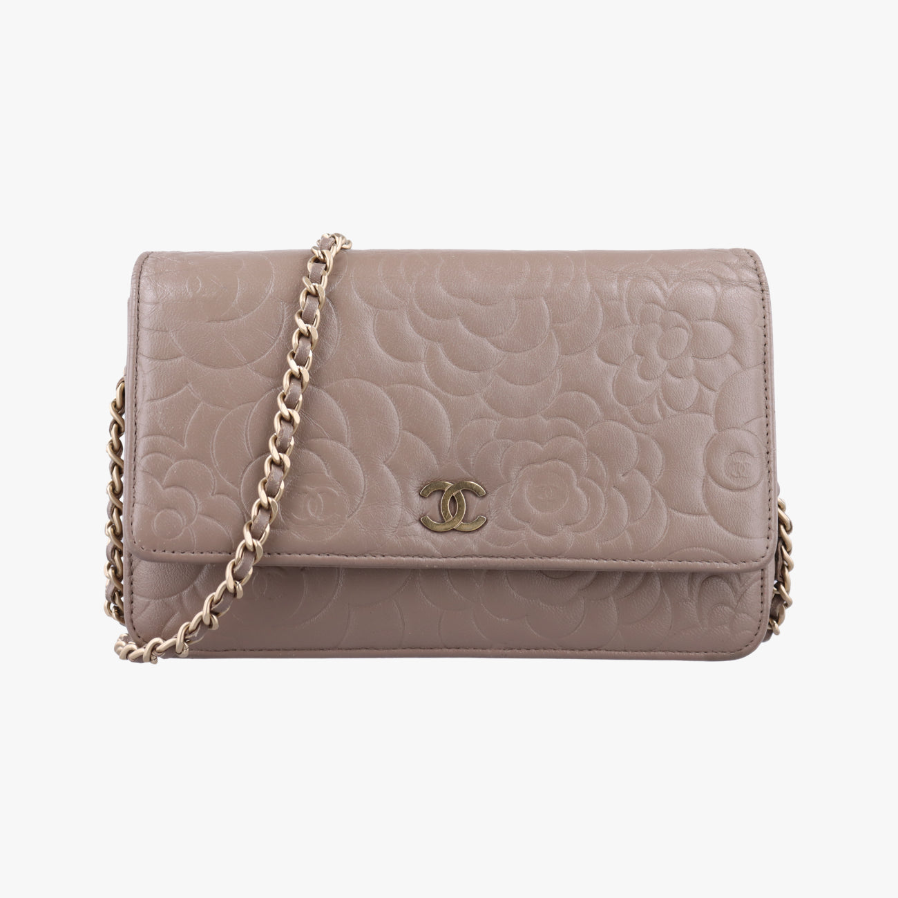 camellia Brown lambskin 17360816