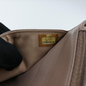 camellia Brown lambskin 17360816