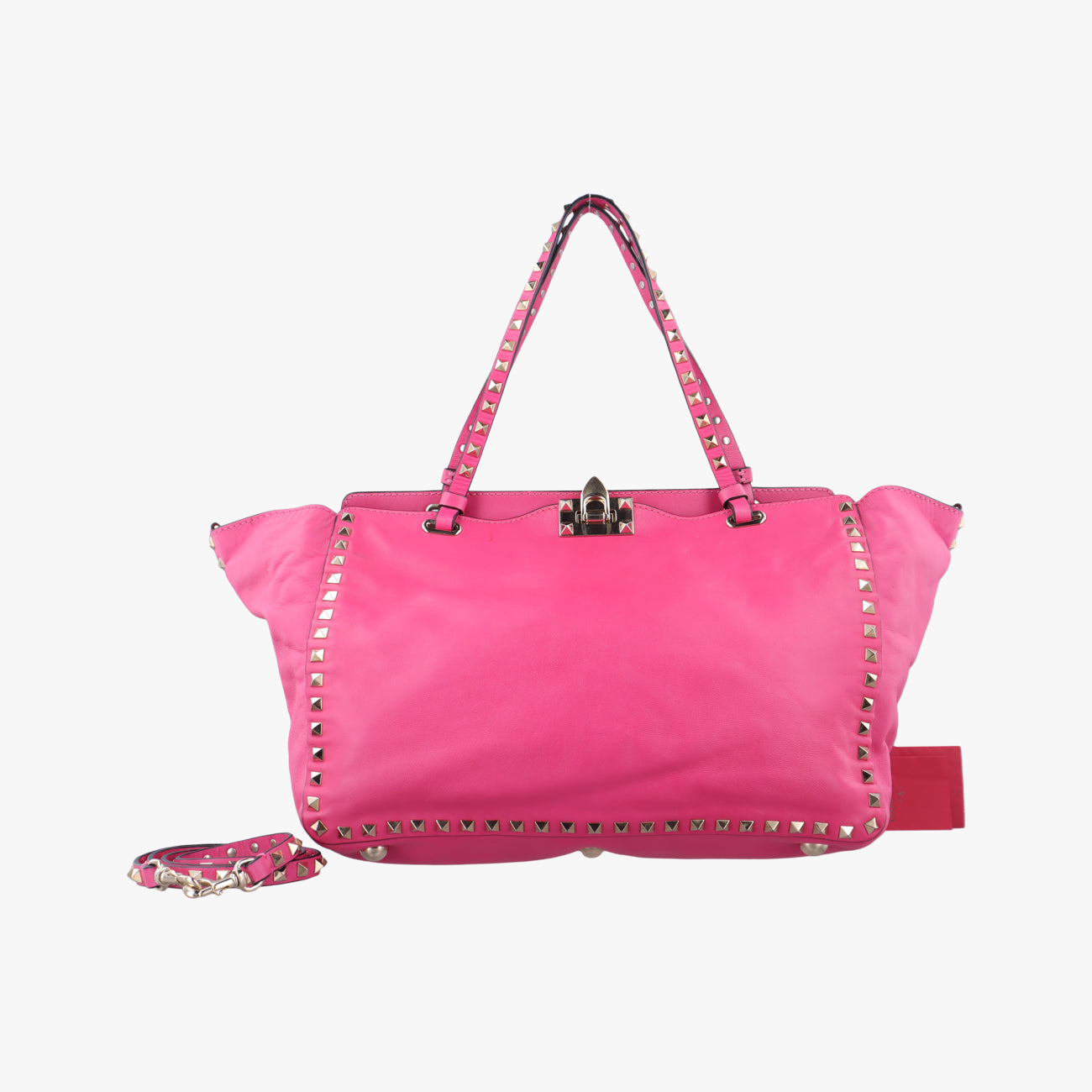 Rockstud Pink Leather BS-E970BOL1