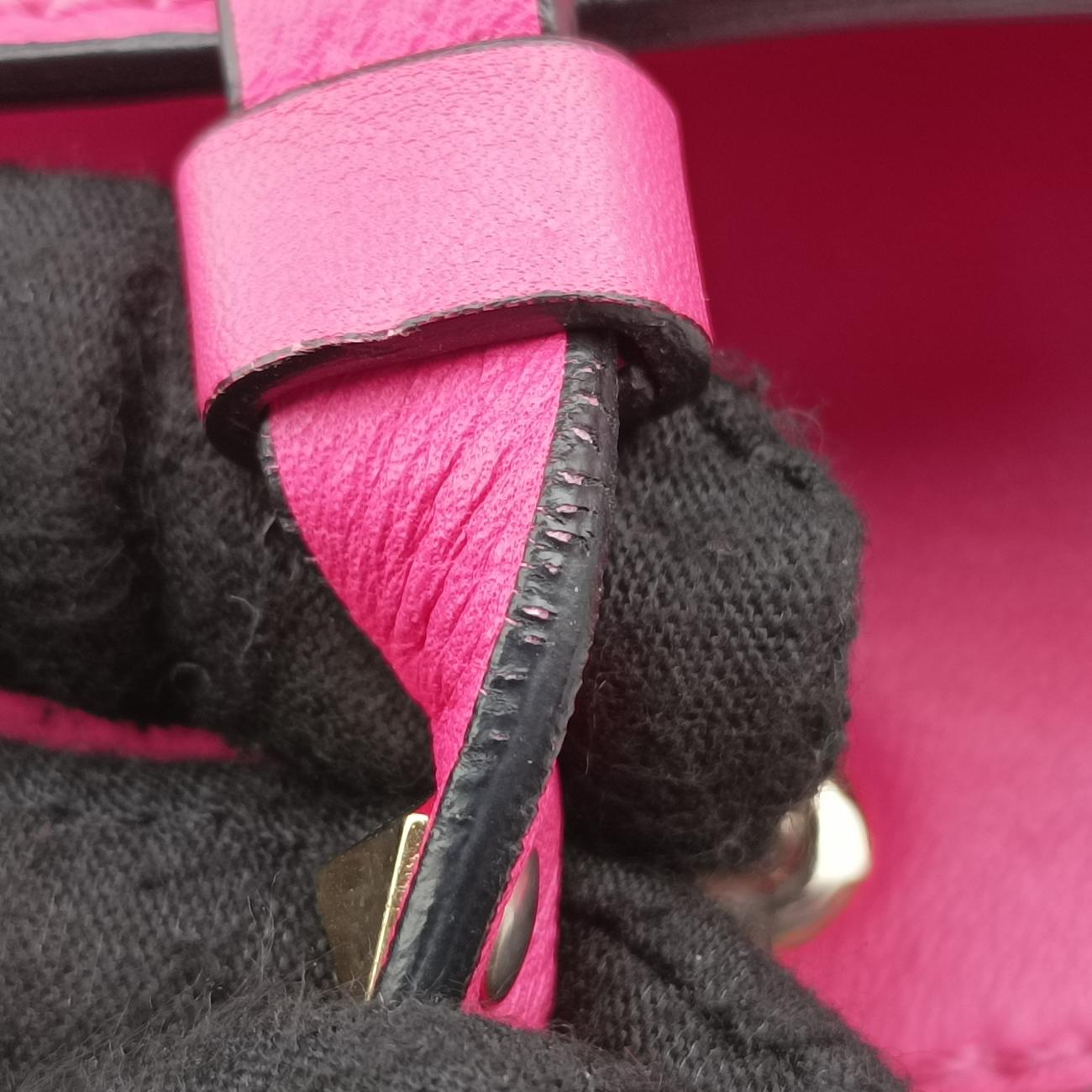Rockstud Pink Leather BS-E970BOL1