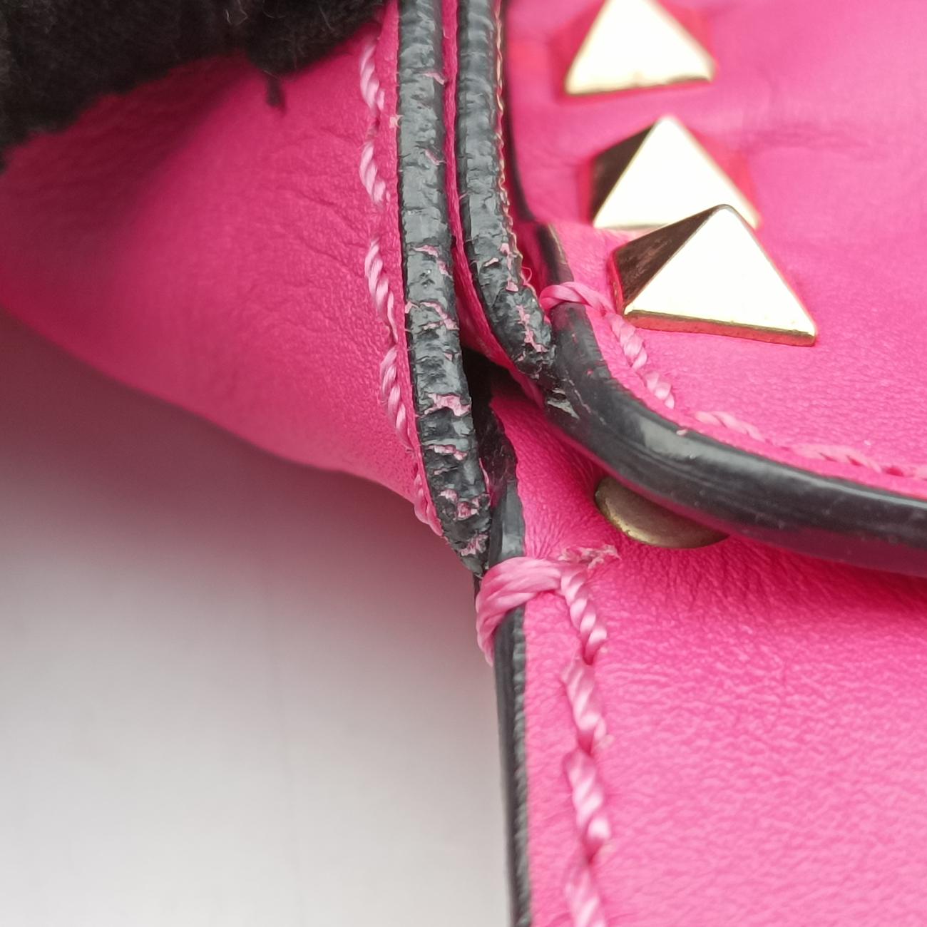 Rockstud Pink Leather BS-E970BOL1