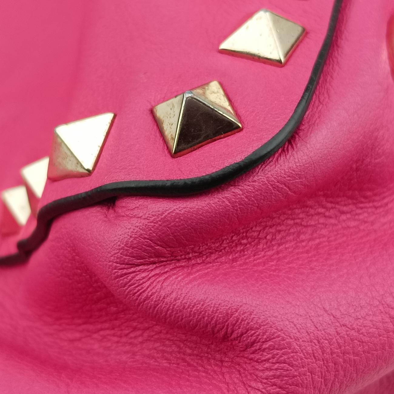 Rockstud Pink Leather BS-E970BOL1