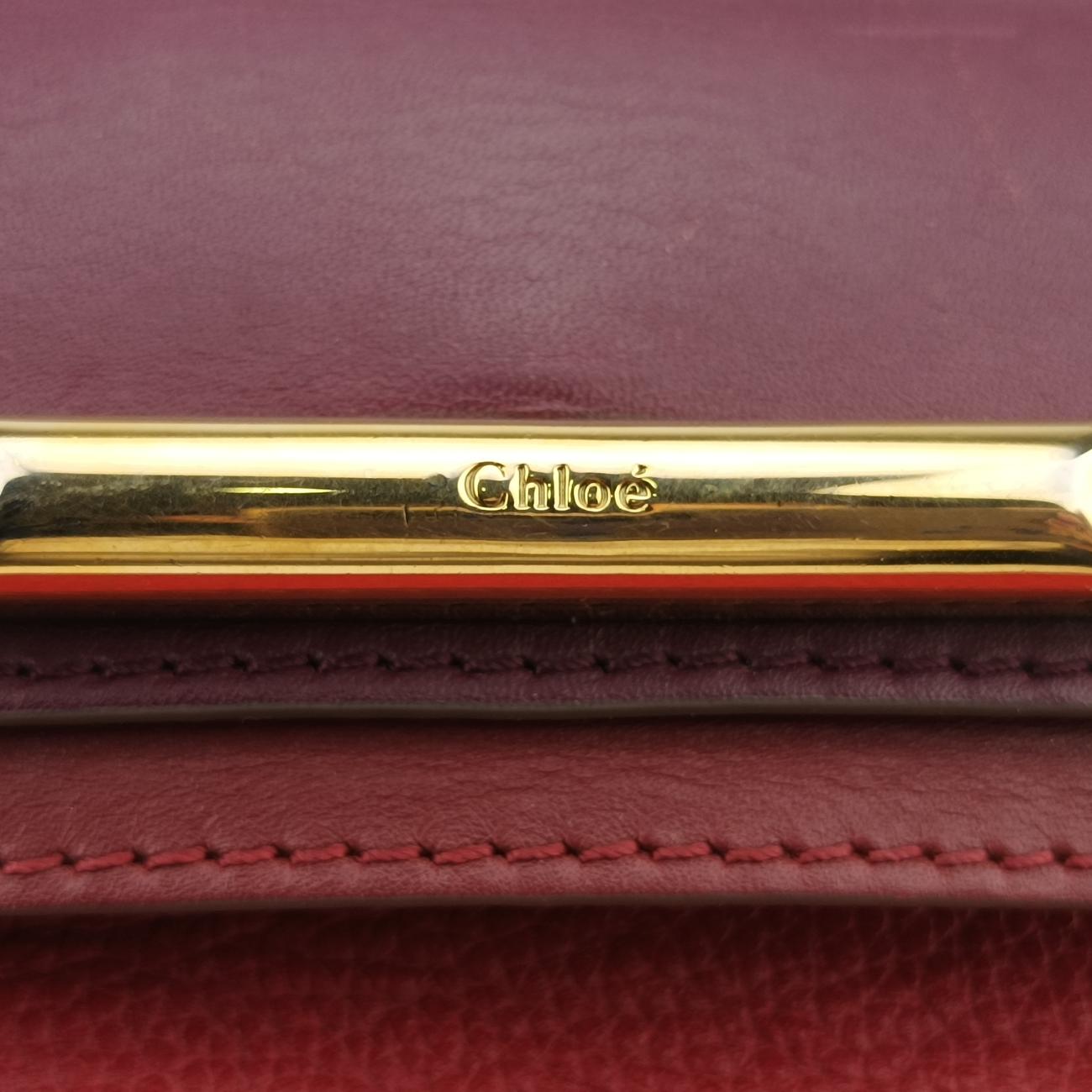 CLARE Burgundy×Red Leather 021457-65-9