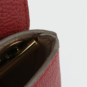 CLARE Burgundy×Red Leather 021457-65-9