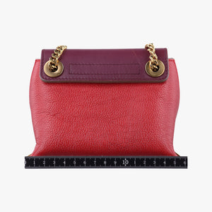 CLARE Burgundy×Red Leather 021457-65-9