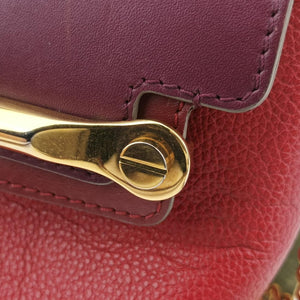 CLARE Burgundy×Red Leather 021457-65-9