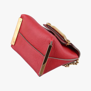 CLARE Burgundy×Red Leather 021457-65-9