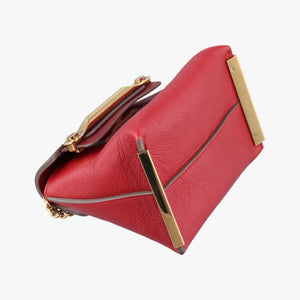 CLARE Burgundy×Red Leather 021457-65-9