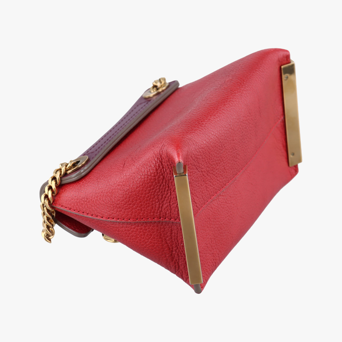 CLARE Burgundy×Red Leather 021457-65-9